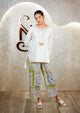 Ivory A-Line Tunic with Neon Detailing Coord Set