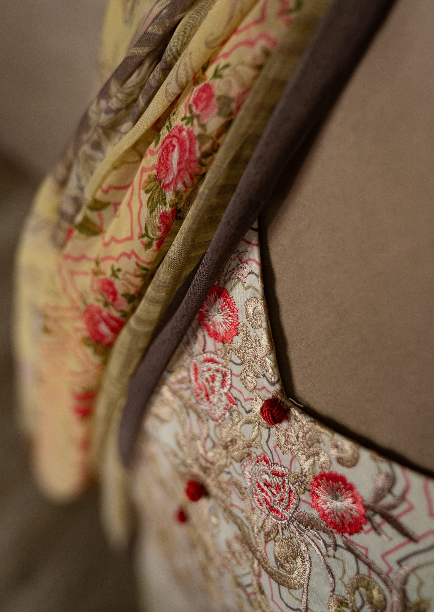 Lime Printed Suit Set With Dupatta