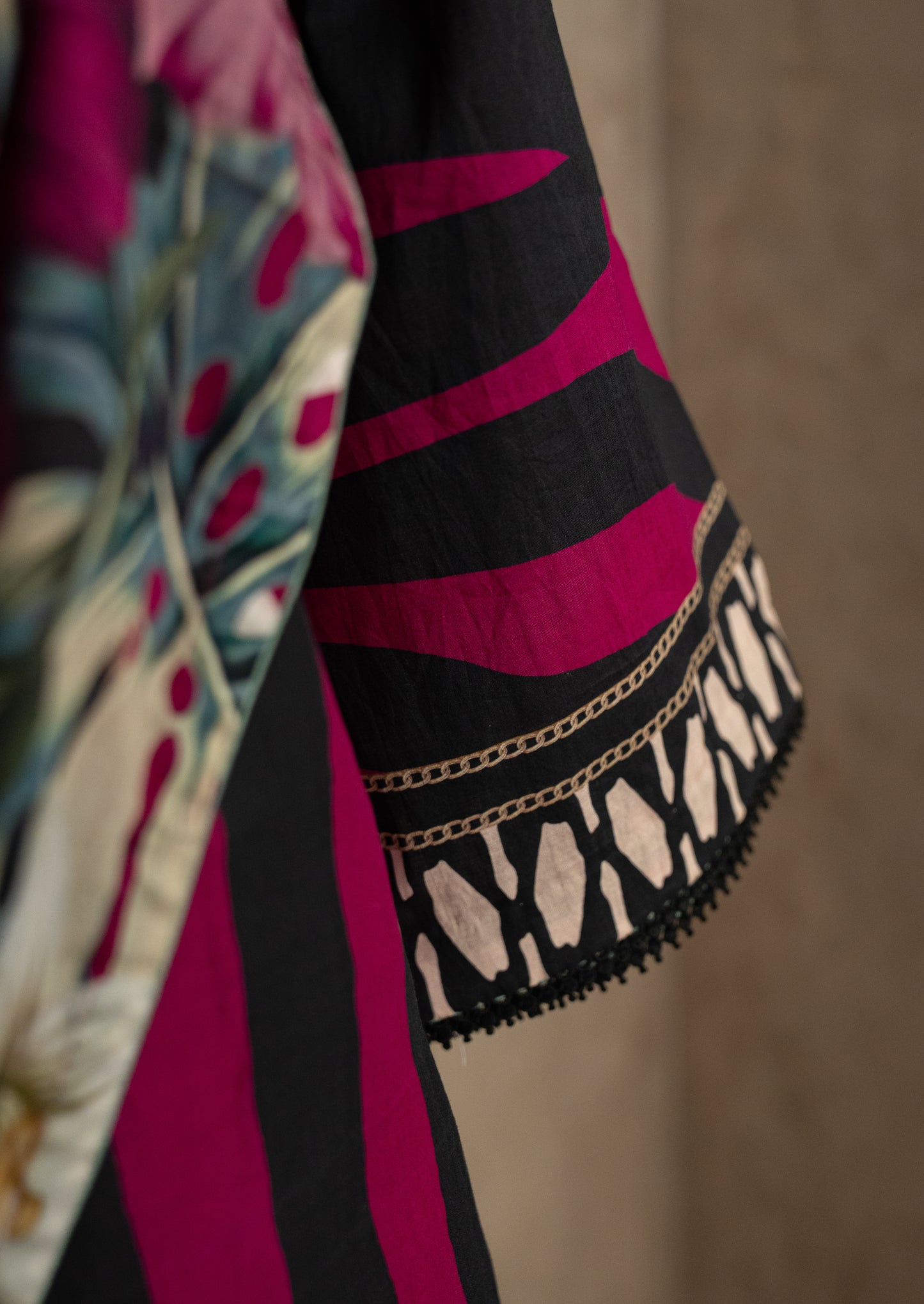 Lawn Animal Printed Suit Set With Dupatta