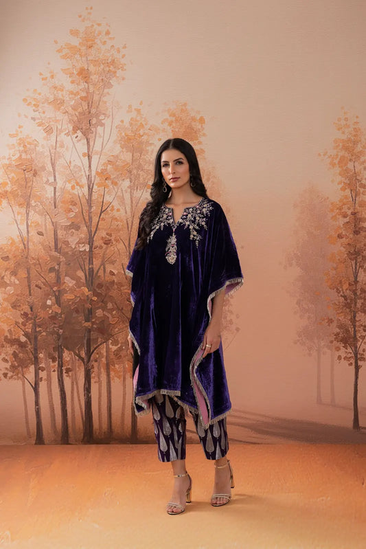 Ultra Violet Kaftan Co-Ord Set