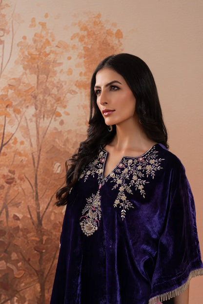 Ultra Violet Kaftan Co-Ord Set