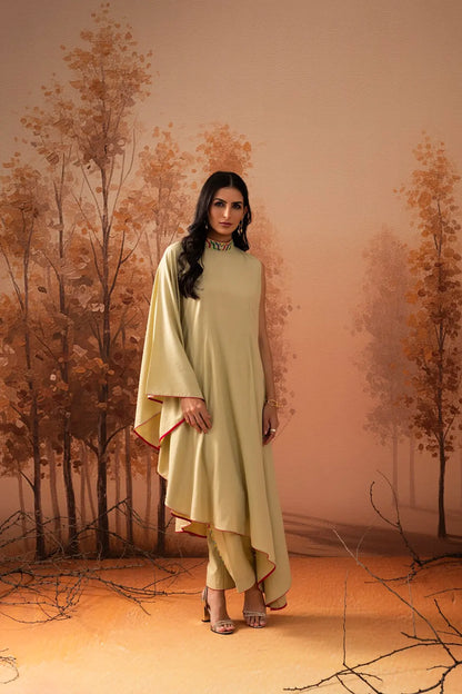 Pista Green Drape Set