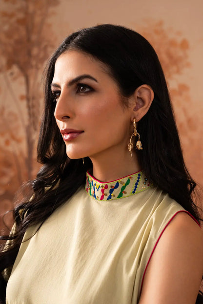 Pista Green Drape Set