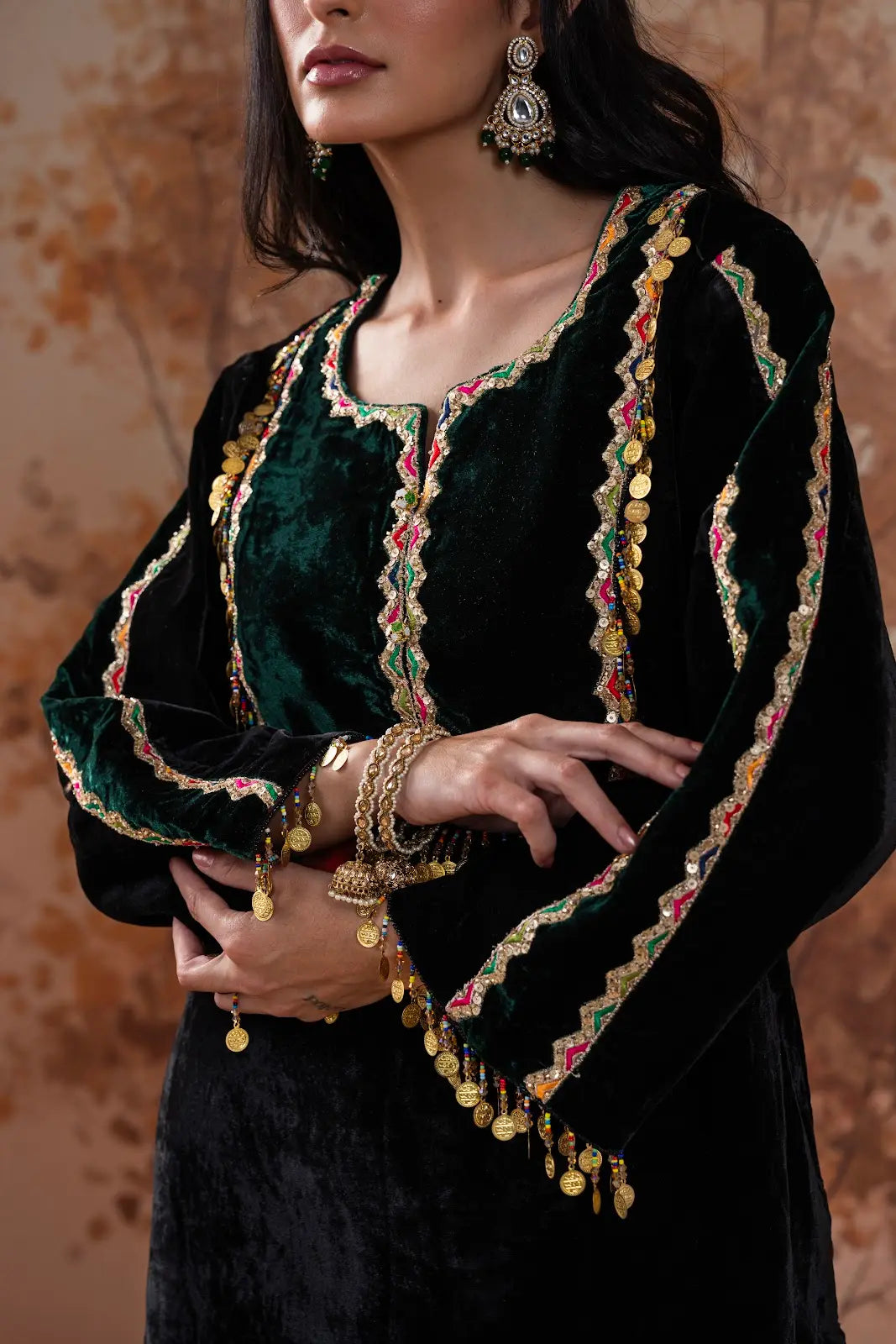 Nooré Velvet Winter Co-Ord Set