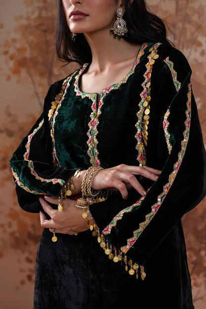 Nooré Velvet Winter Co-Ord Set