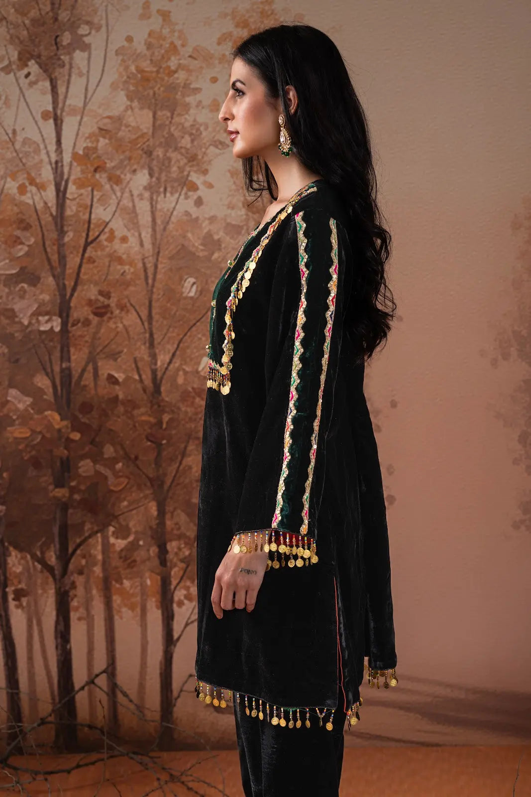 Nooré Velvet Winter Co-Ord Set