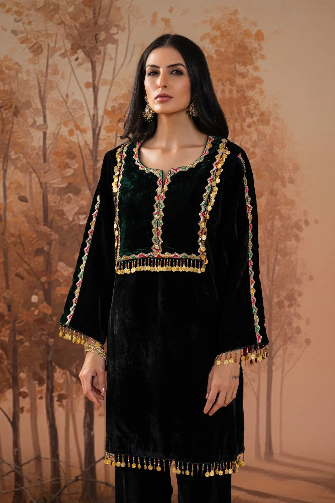 Nooré Velvet Winter Co-Ord Set