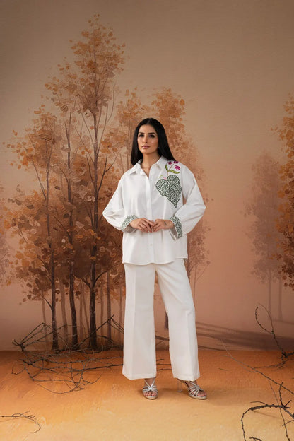 Ivory Botanic Co-Ord Set