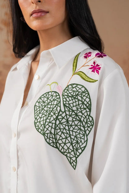 Ivory Botanic Co-Ord Set