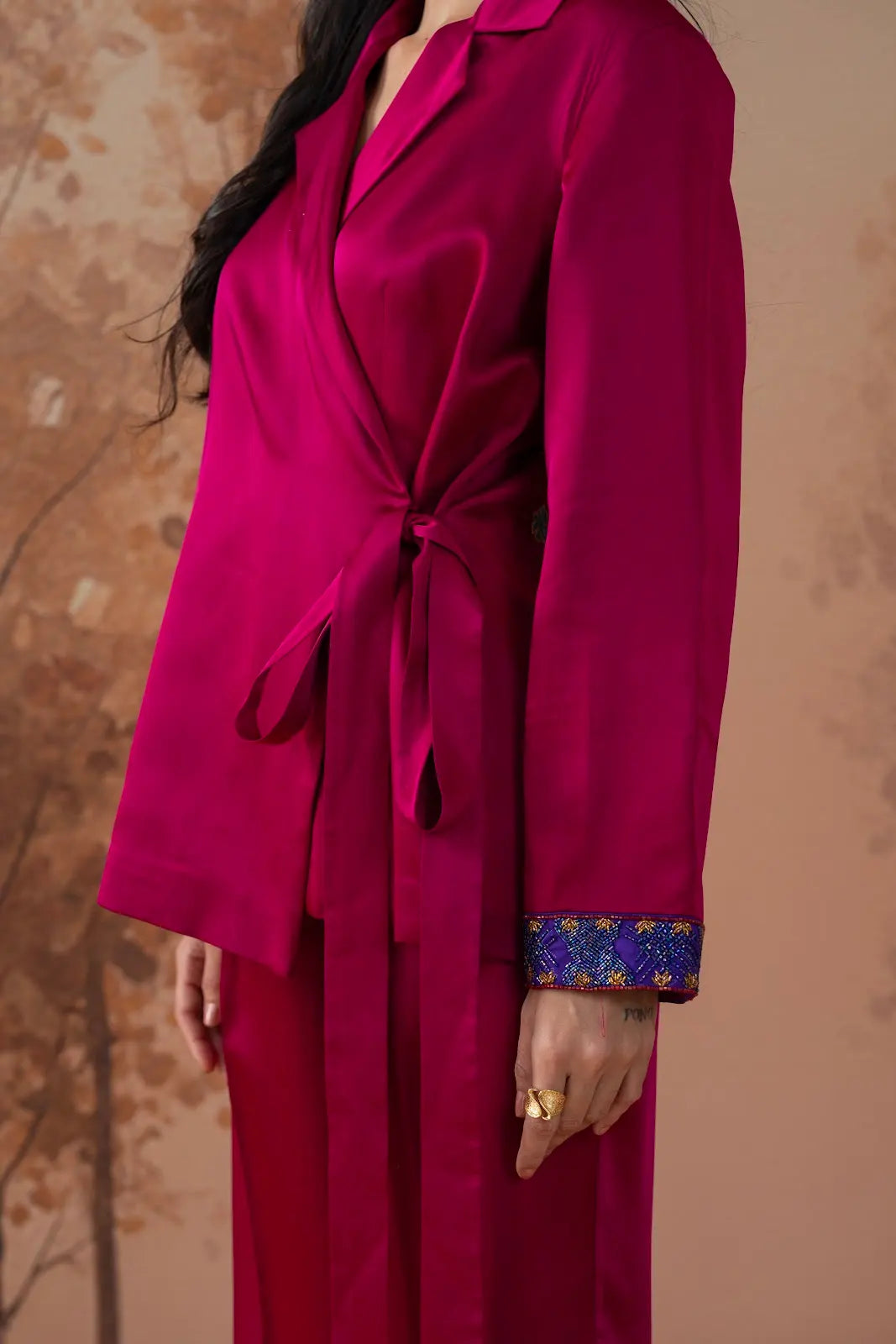 Fuchsia Panther Sparkle Set