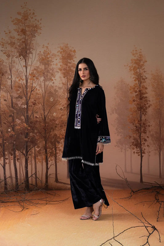 Midnight Velvet Winter Co-Ord Set