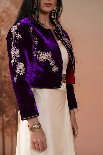 Regal Jacket Pleated Skirt Set